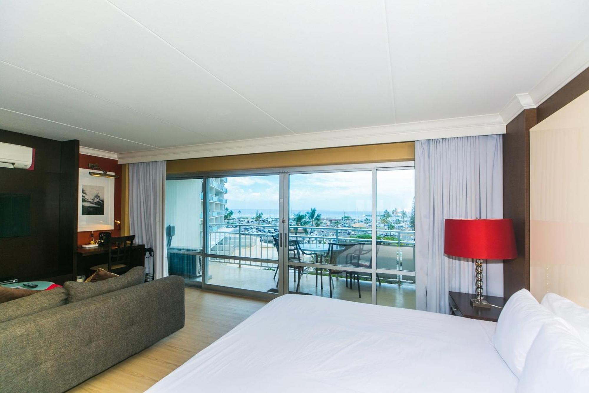 Ilikai Tower One Bedroom Harbor View Honolulu Szoba fotó