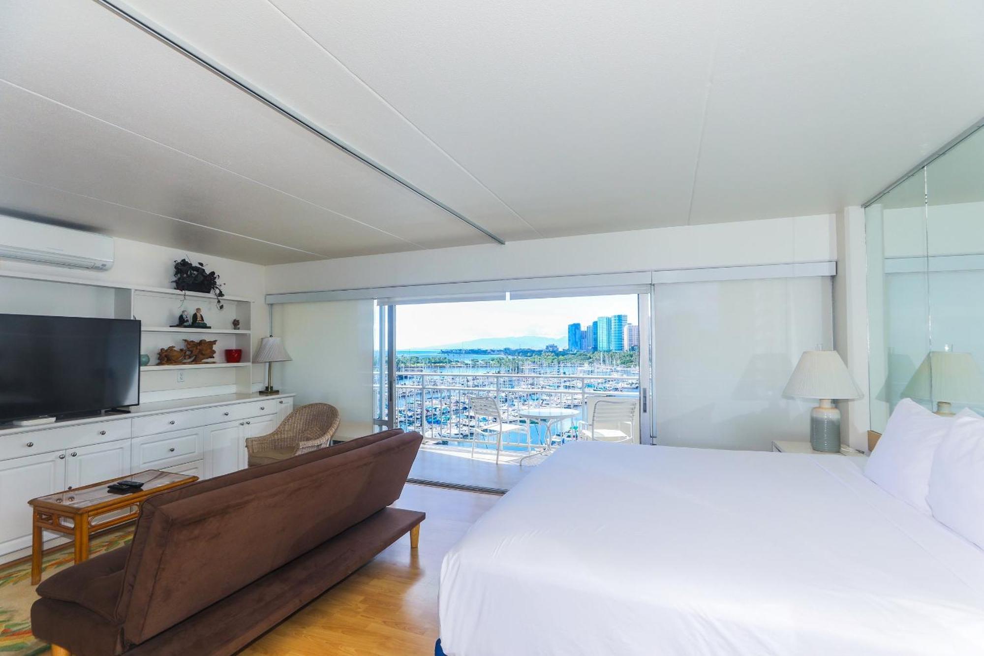 Ilikai Tower One Bedroom Harbor View Honolulu Szoba fotó